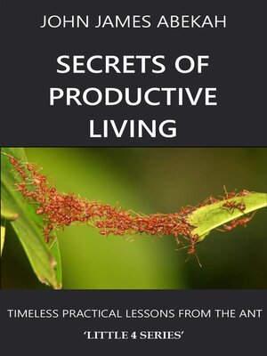 cover image of Secrets of Productive Living